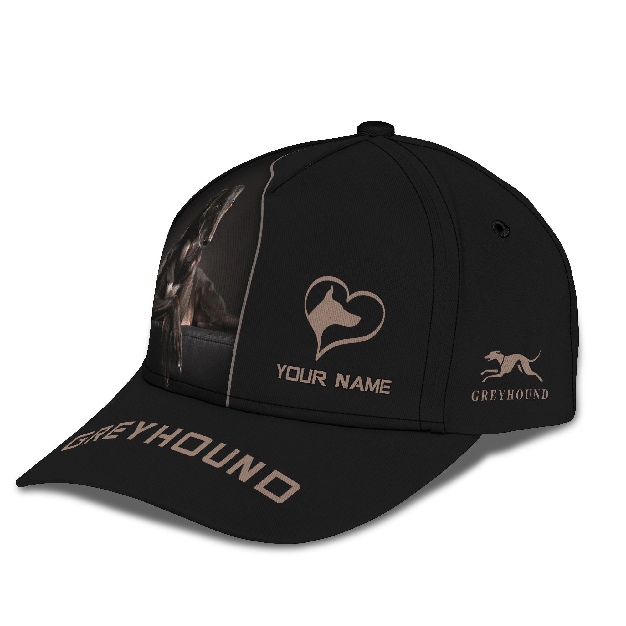 Greyhound Personalized 3D Classic Cap Gift For Greyhound Lovers