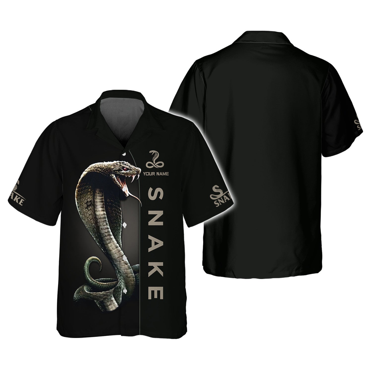 Custom Name Snake Shirts Gift For Men & Woman Love Snake