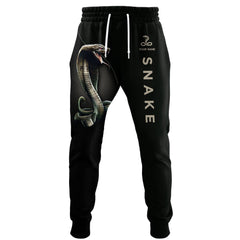 Custom Name Snake Sweatpants Gift For Men & Woman Love Snake