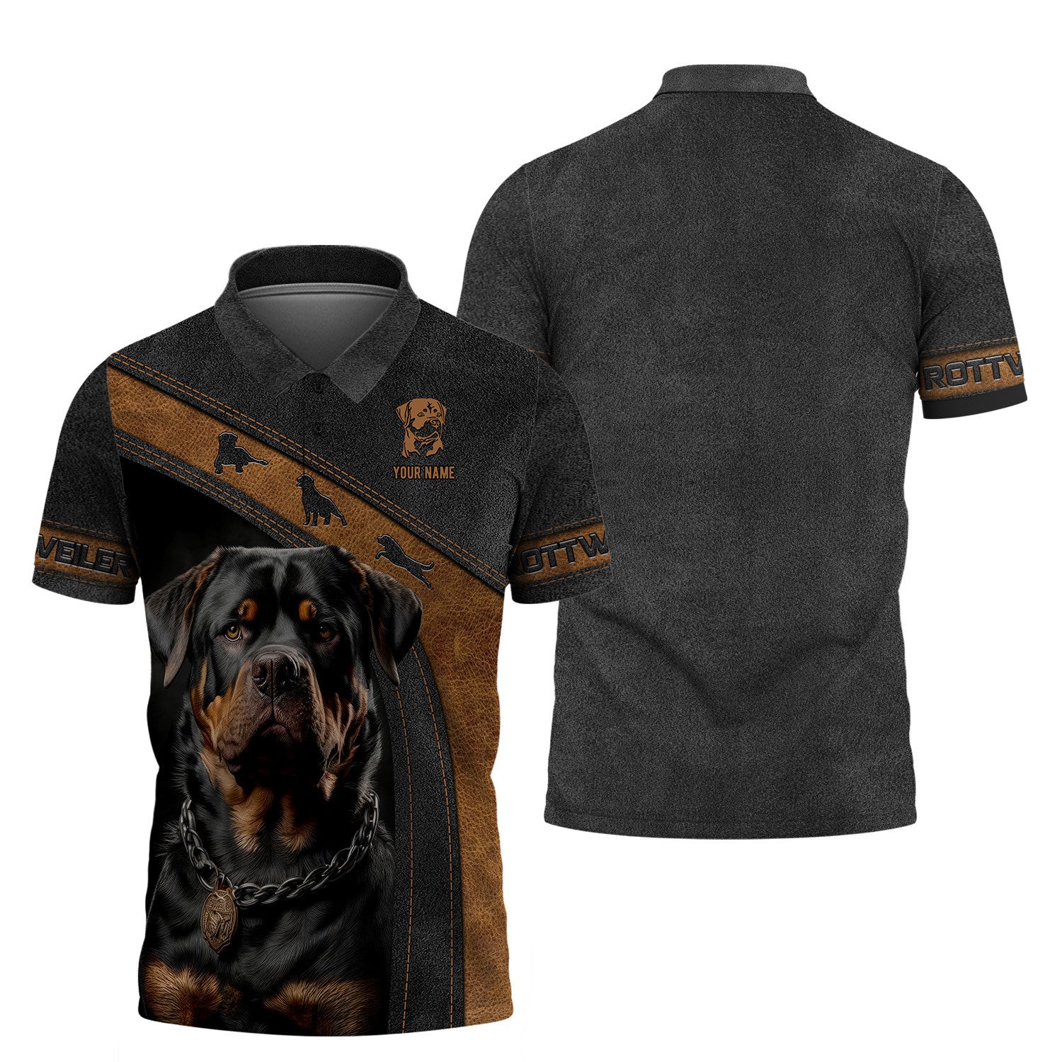 Custom Name Rottweiler 3D Shirt Gift For Rottweiler Lovers