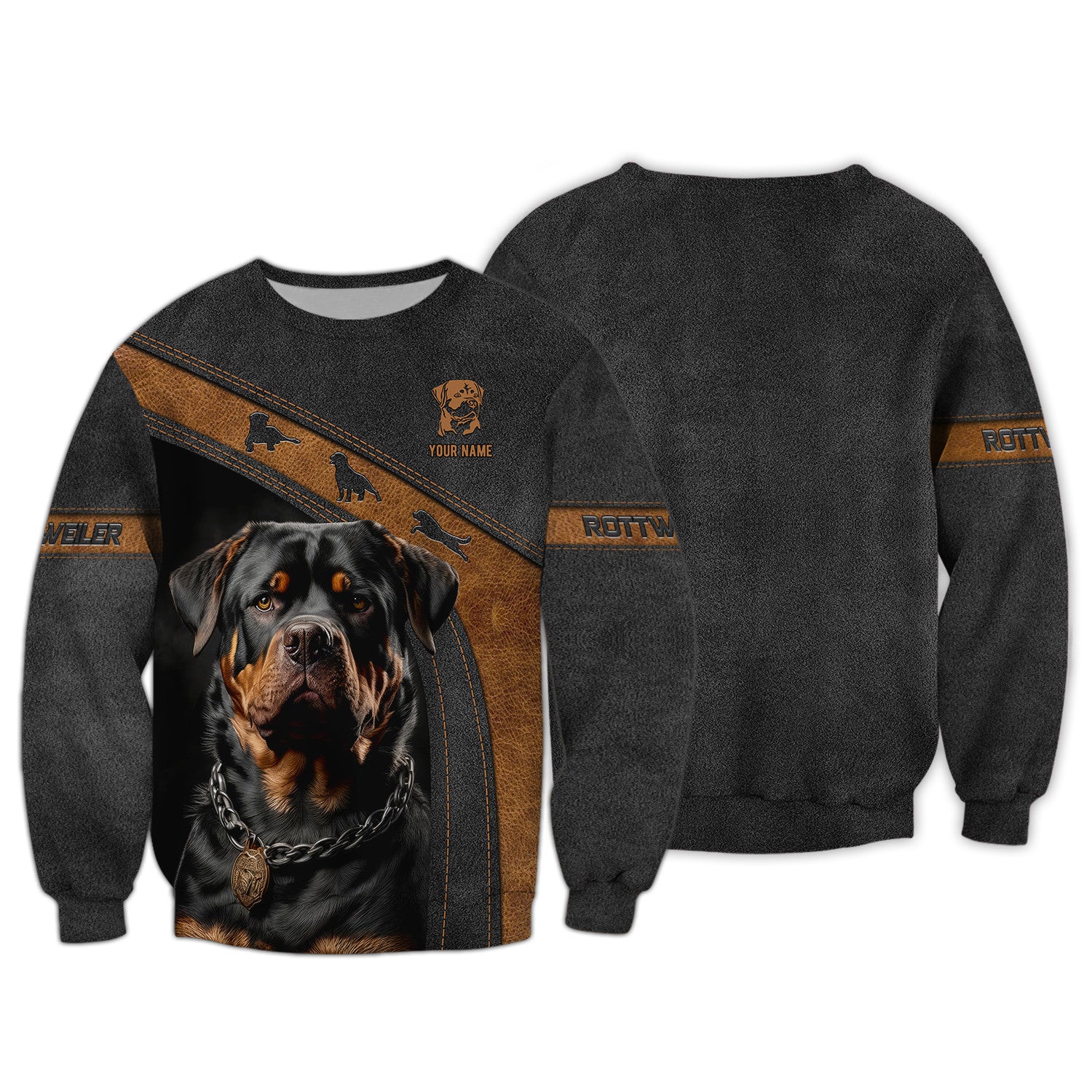 Custom Name Rottweiler 3D Shirt Gift For Rottweiler Lovers