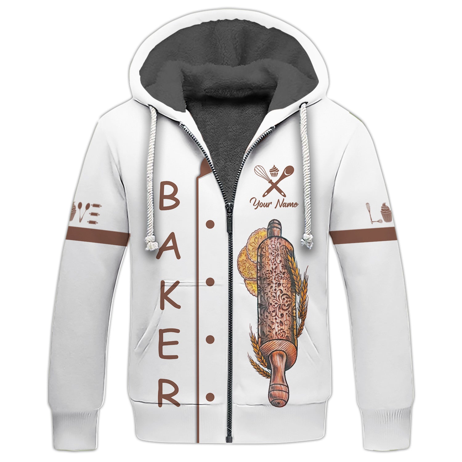 Personalized Name Baker Shirt Custom Name Gift For Men And Woman