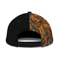 Deer Hunting Pattern Custom Name 3D Classic Cap Gift For Deer Hunting Lover