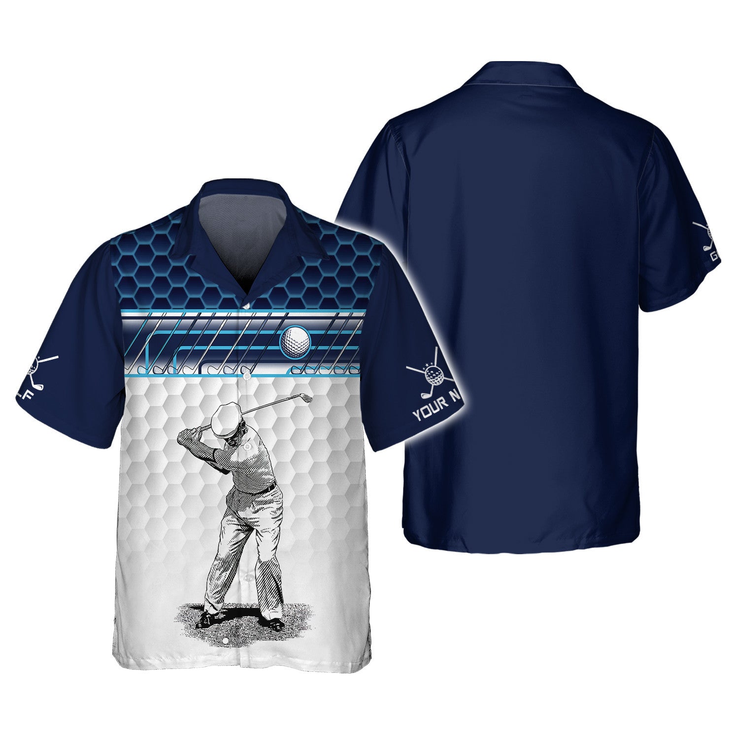 Personalized Name Golf Shirts Custom Gift For Golf Lovers