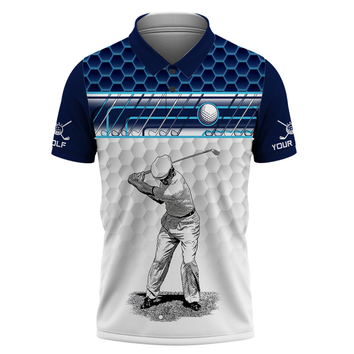 Personalized Name Golf Shirts Custom Gift For Golf Lovers