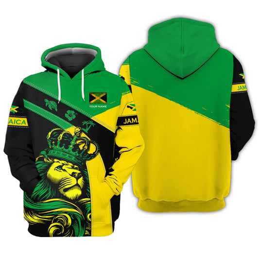 Jamaica Personalized Name 3D Shirts Custom Gift For Jamaica Lovers