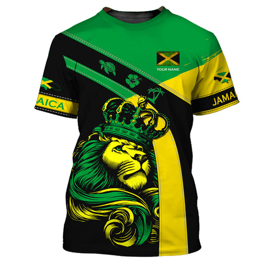 Jamaica Personalized Name 3D Shirts Custom Gift For Jamaica Lovers