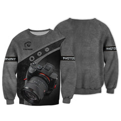 Cool Photography Zipper Hoodie For Men Women Photographer Camera Lover