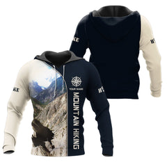 Custom Design Hiking Personalized Name 3D Mountain Hiking Shirts