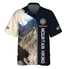 Custom Design Hiking Personalized Name 3D Mountain Hiking Shirts