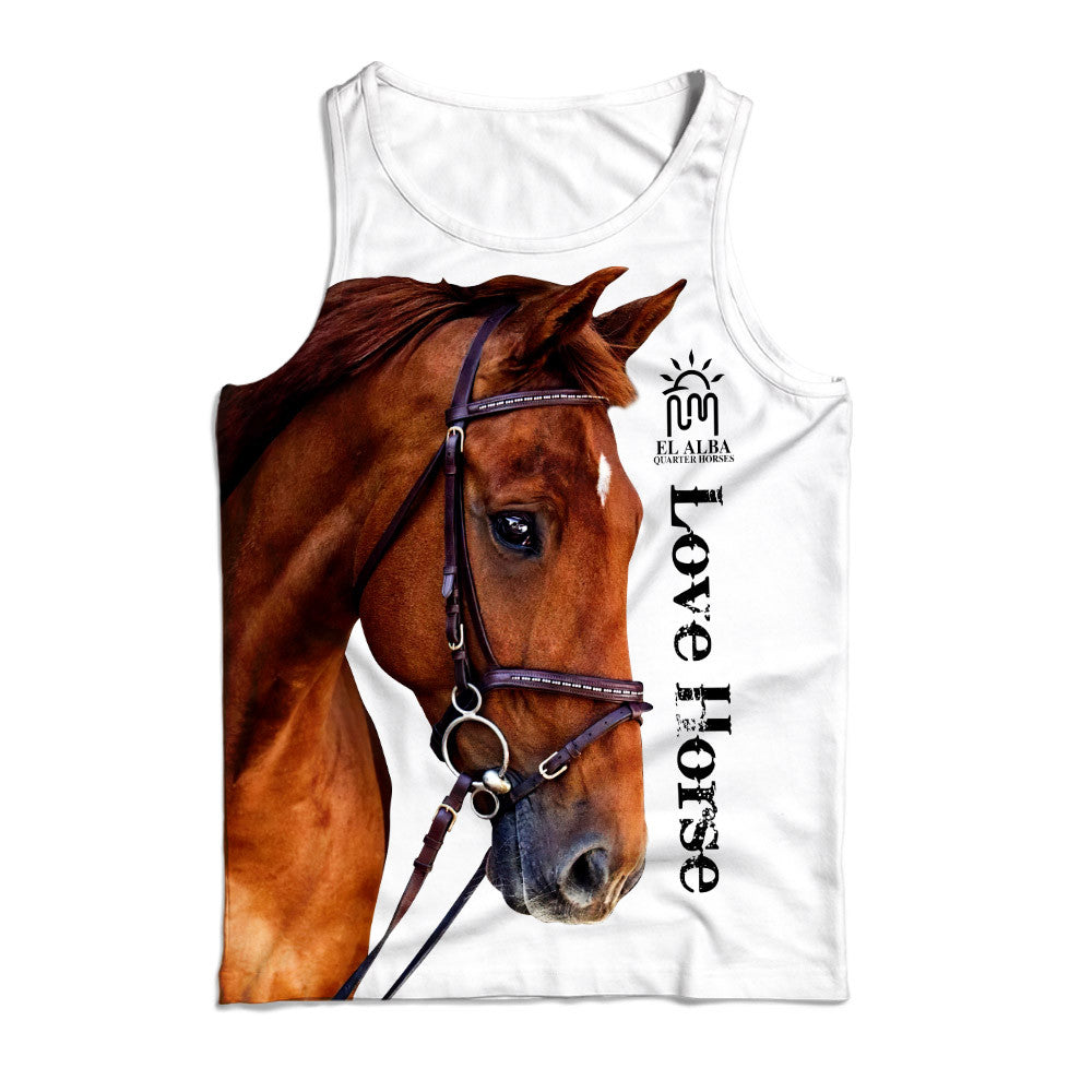 Custom Design Love Horse 3D All Over Printed Shirts Version 1