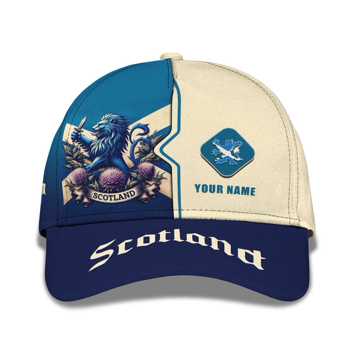 Custom Name Scotland Classic Cap Scottish Classic Cap Personalized Gift For Scotland Lovers