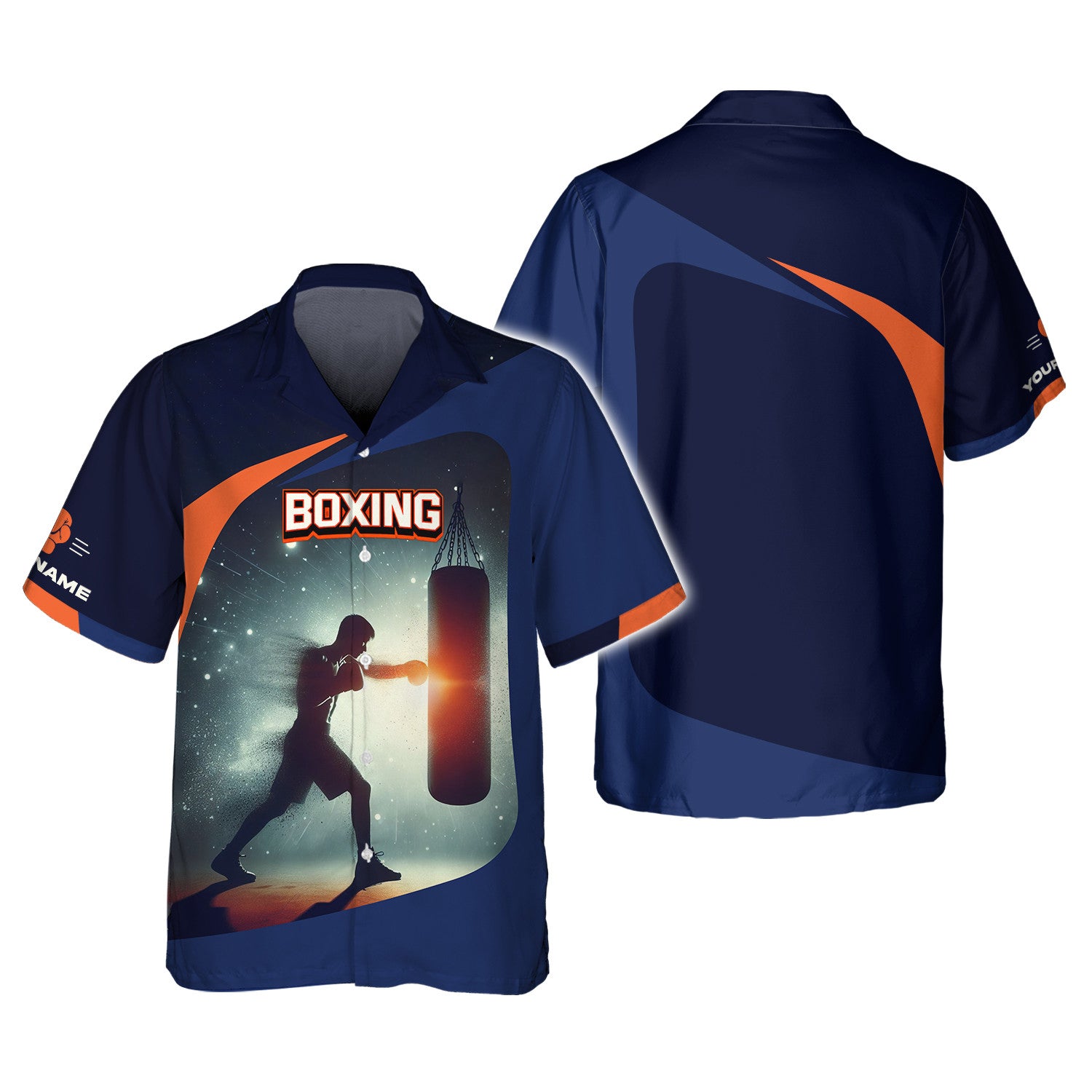 Custom Name Boxing 3D Full Print Shirt Personalized Gift For Boxing Lovers