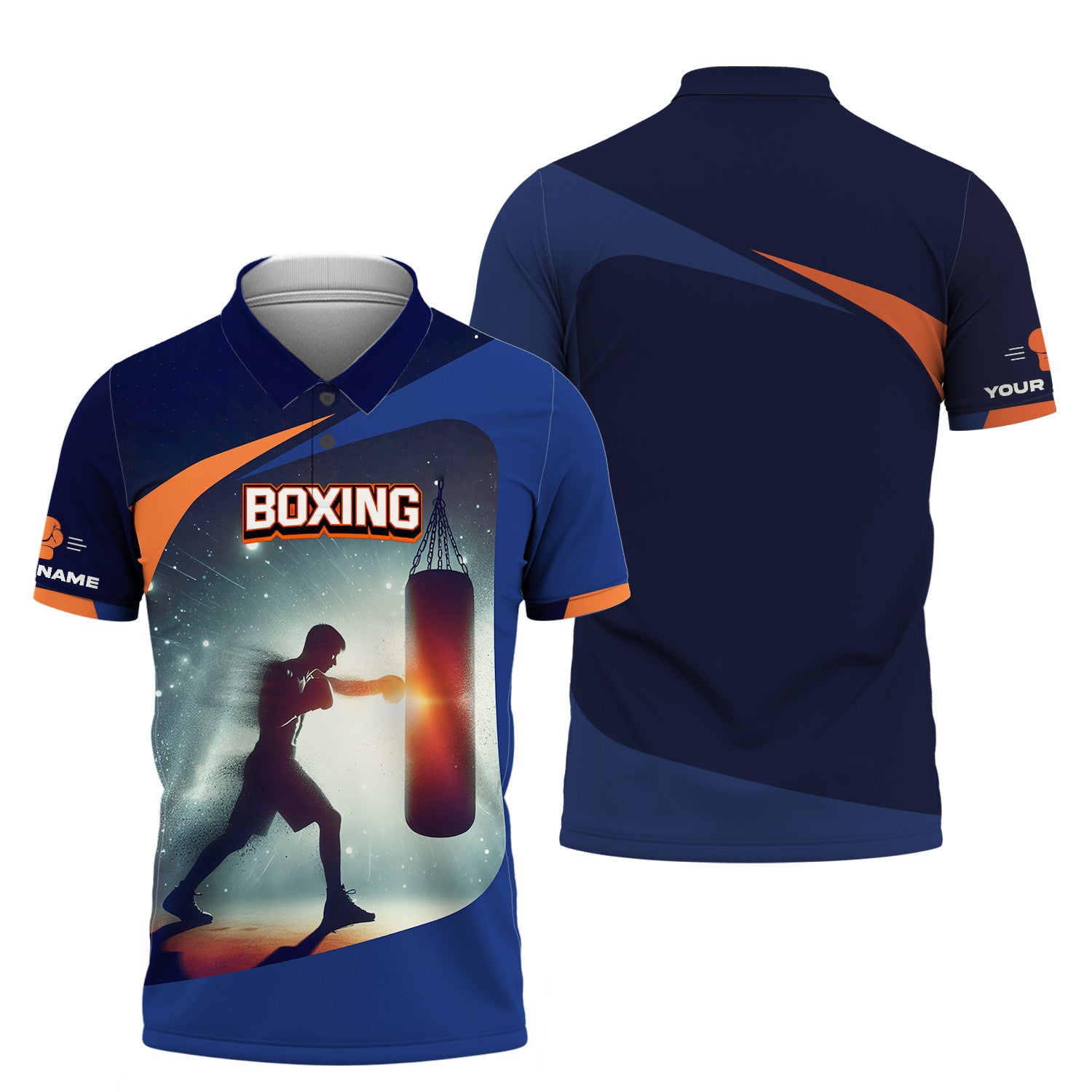 Custom Name Boxing 3D Full Print Shirt Personalized Gift For Boxing Lovers