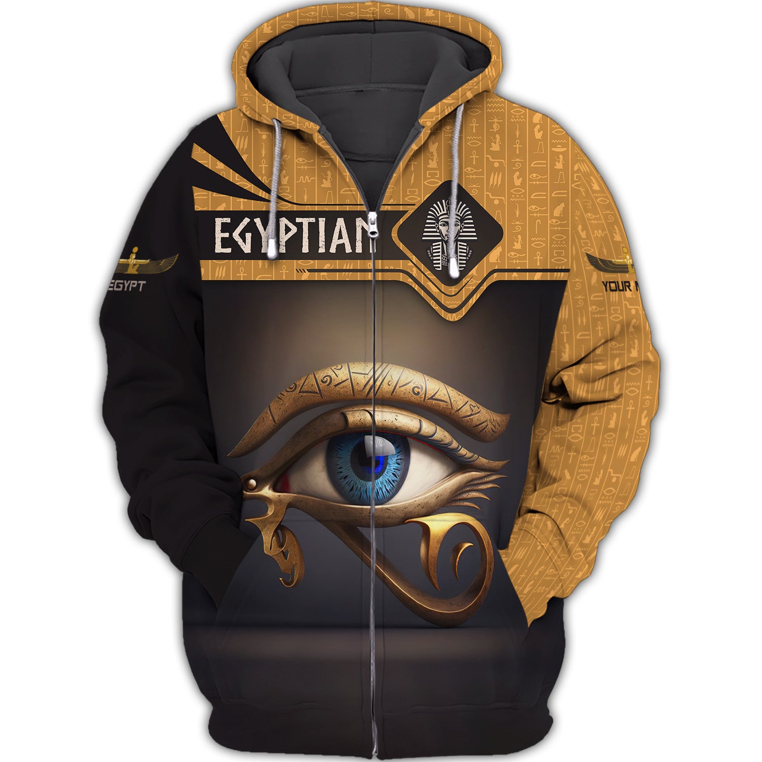 Egypt 3D Full Print Custom Name Shirt Egyptian Shirts Personalized Name Gift For Egypt Lovers