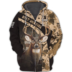 Deer Hunting 3D Full Print Shirt Deer Hunter Gift For Deer Hunting Lovers