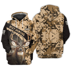 Deer Hunting 3D Full Print Shirt Deer Hunter Gift For Deer Hunting Lovers