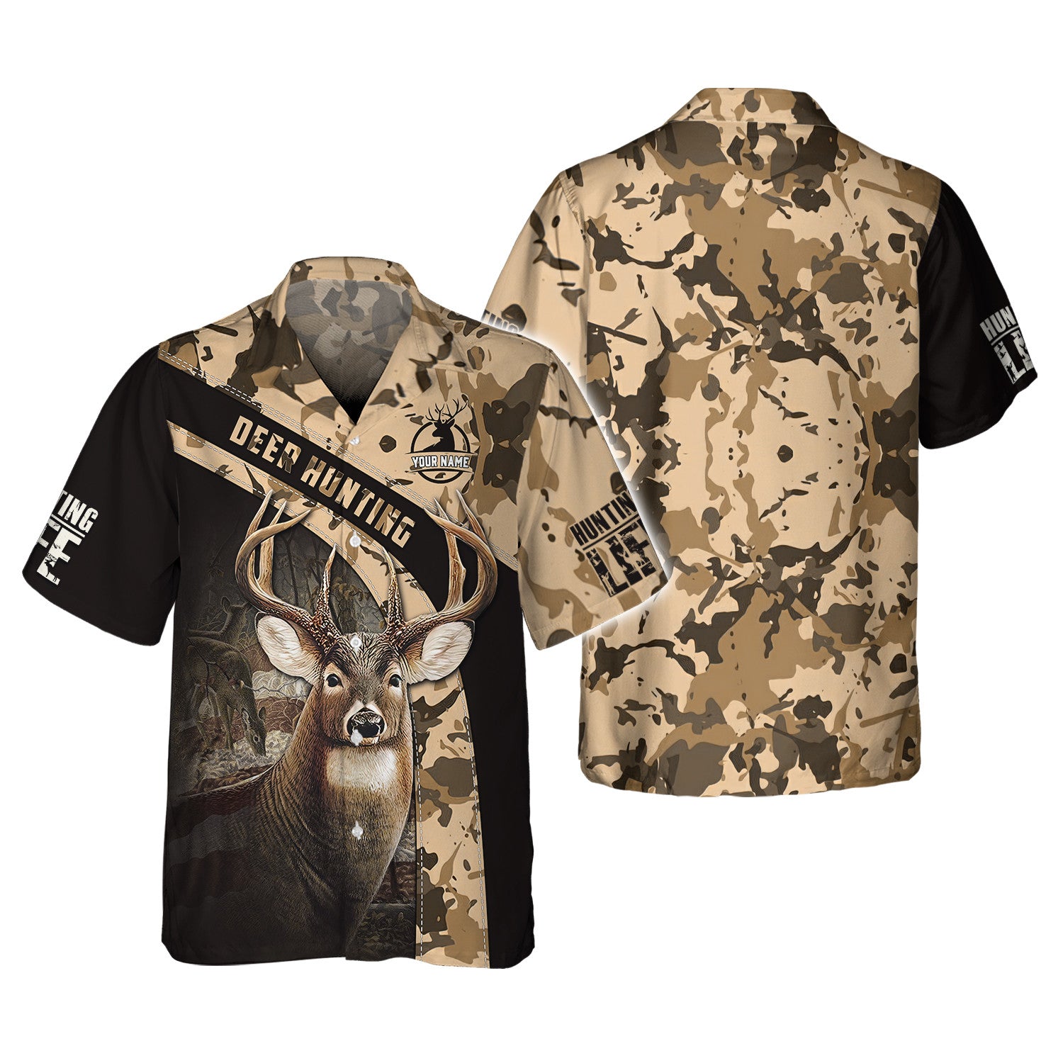 Deer Hunting 3D Full Print Shirt Deer Hunter Gift For Deer Hunting Lovers