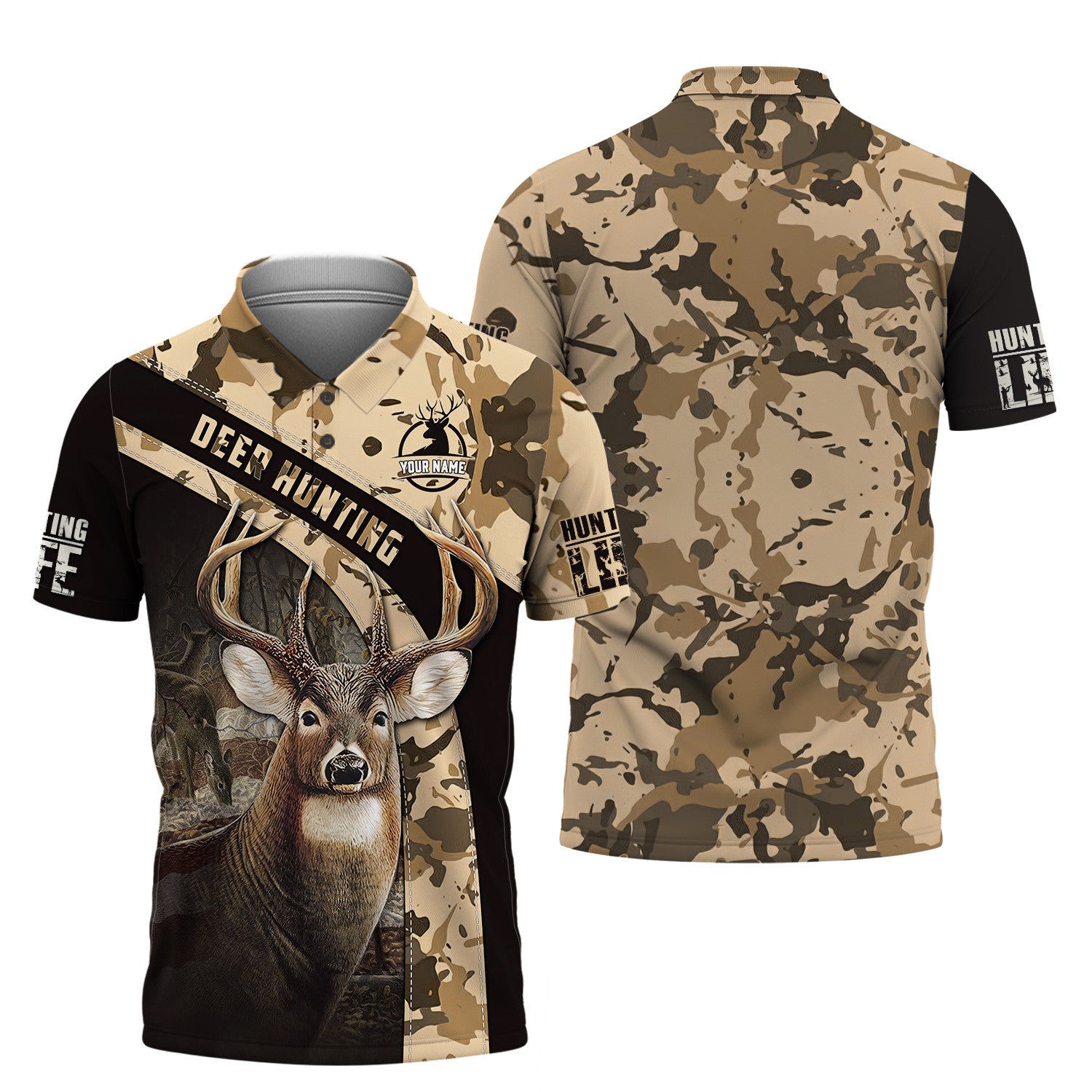 Deer Hunting 3D Full Print Shirt Deer Hunter Gift For Deer Hunting Lovers