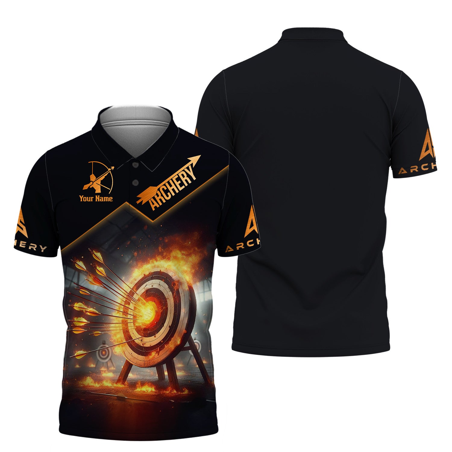 Archery Custom Name 3D Full Pritnt Shirt Personalized Gift For Archery Lovers