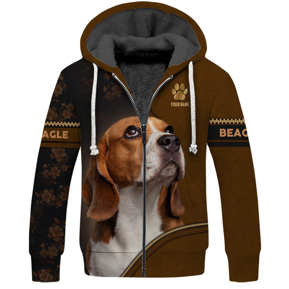 Beagle Custom Name 3D Shirt Personalized Gift For Beagle Lovers