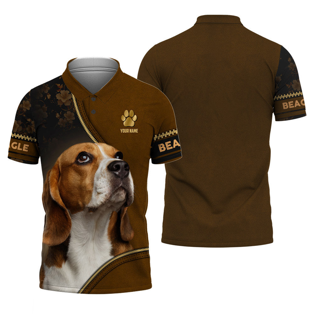 Beagle Custom Name 3D Shirt Personalized Gift For Beagle Lovers