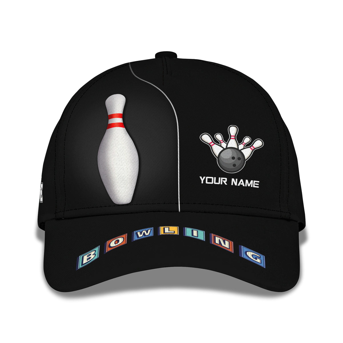 Bowling 3D Apparel Bowling Clothing Bowling Custom Classic Cap