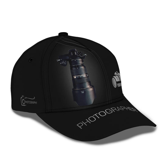 Personalized Name NK 3D Full Print Classic Cap Gift For Photographers