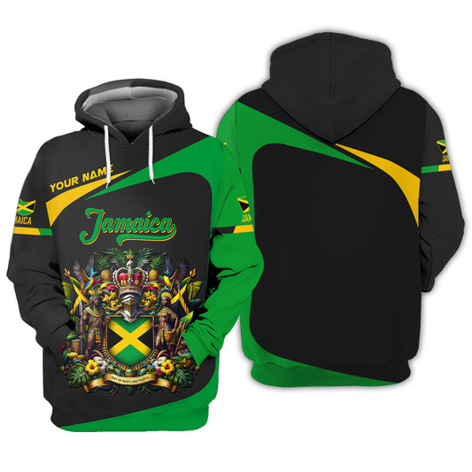 Jamaica Unisex Shirt Love Jamaica Shirt Personalized Gift For Jamaica Lovers