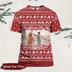 Happily Ever After Couple Christmas Sweater