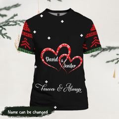 Forever and Always Couple Christmas Sweater