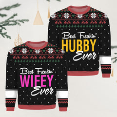 Matching Outfits Couple Christmas Sweater