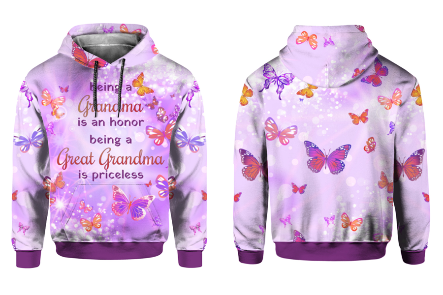 Personalized Being Grandma Is Sweater