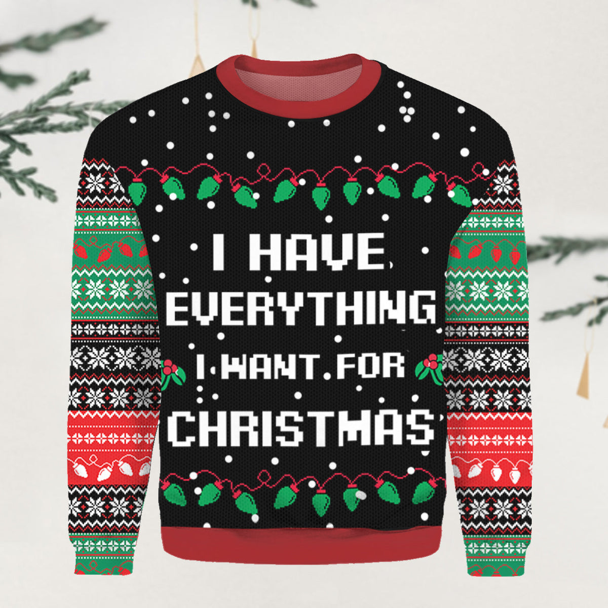 Couple Everything Ugly Christmas Sweater