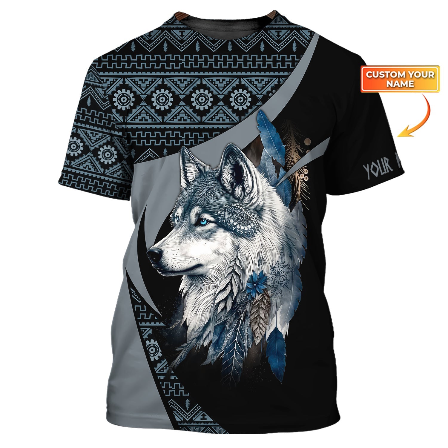 Unisex Shirt, Wolf Native Shirt, Native American Hoodie, Indigenous Shirt