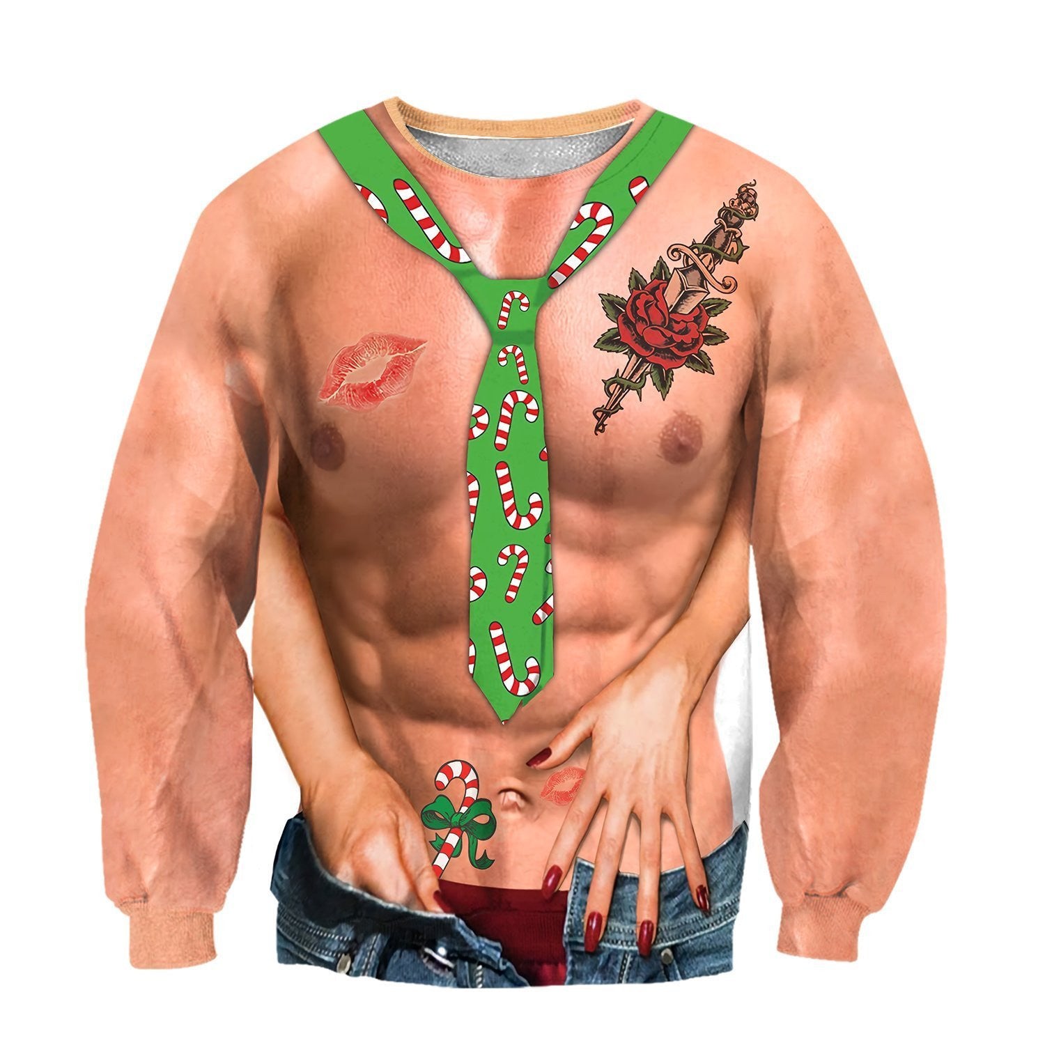 Beautiful 3D Over Printed Body Christmas Collection hoodie