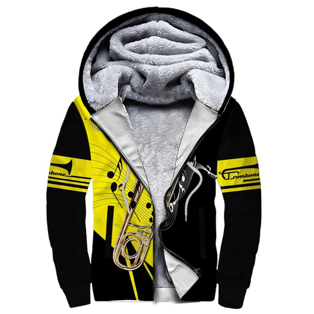 Alto Trombone Music 3D Hoodie Shirt For Men And Women