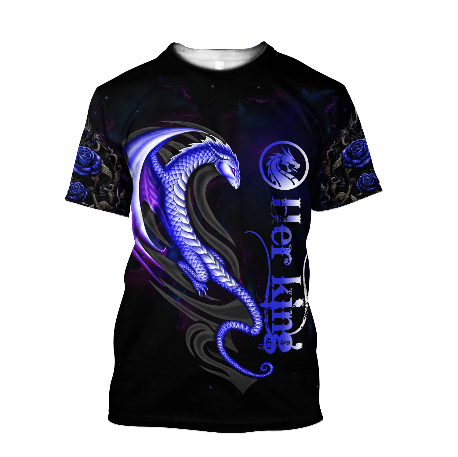 Couple Dragon Her King 3D Hoodie Shirt For Men And Women