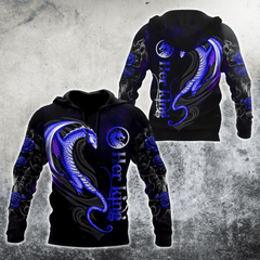 Couple dragon her king 3d hoodie shirt for men and women MH26012103 - Amaze Style��??��?-Apparel