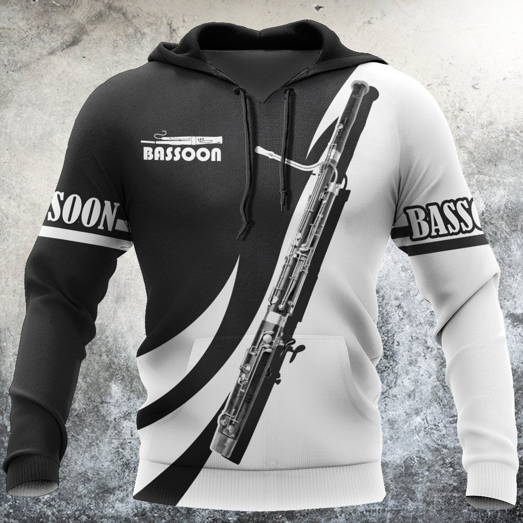 Bassoon Music 3D Hoodie Shirt For Men And Women