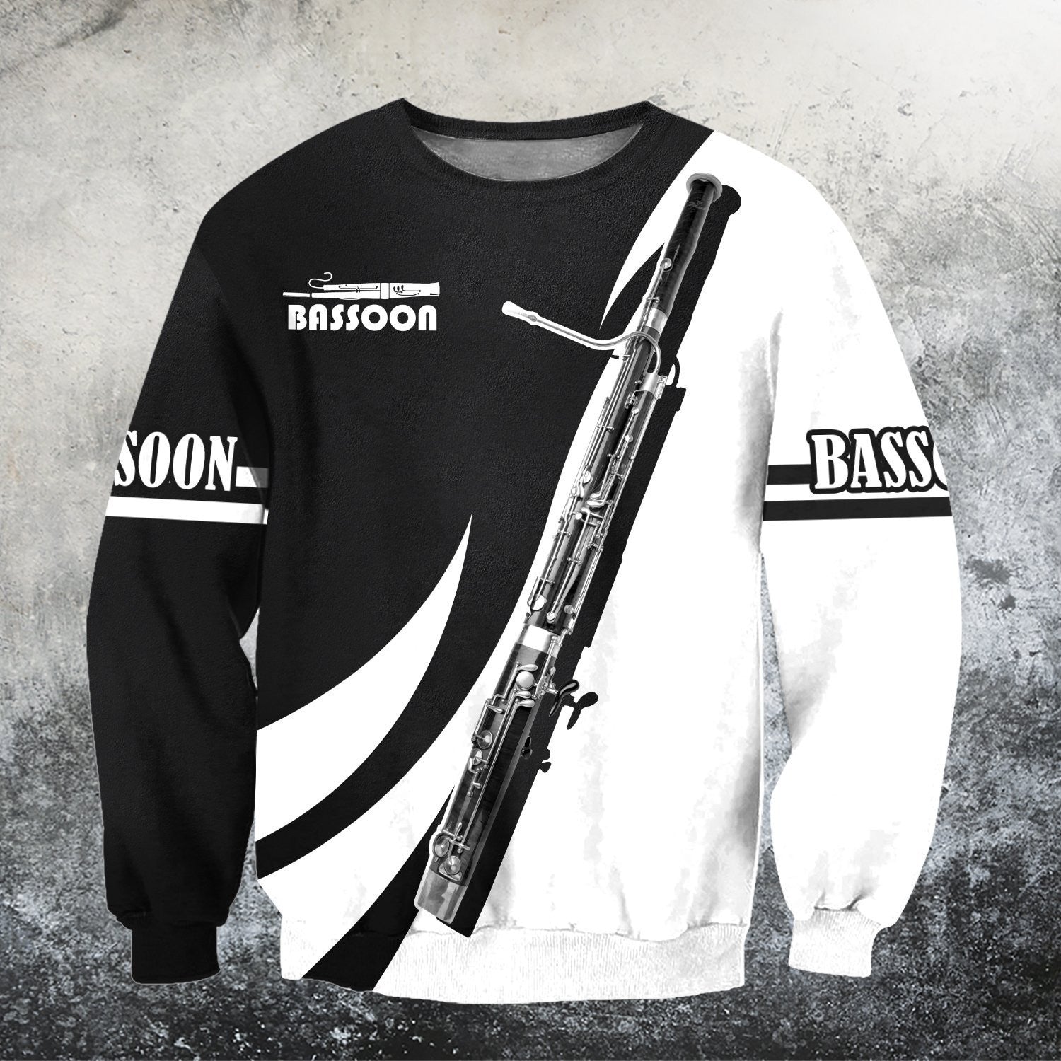 Bassoon Music 3D Hoodie Shirt For Men And Women