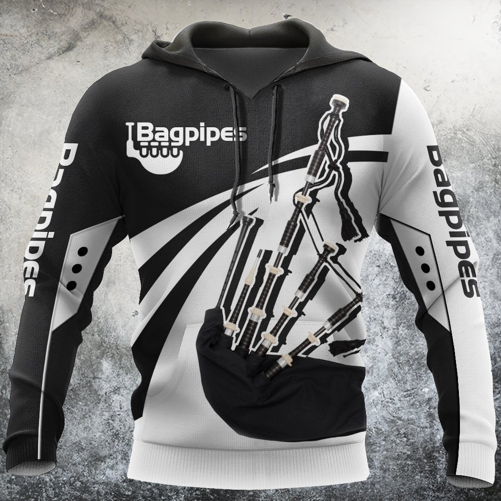 Bagpipes Music 3D Hoodie Shirt For Men And Women