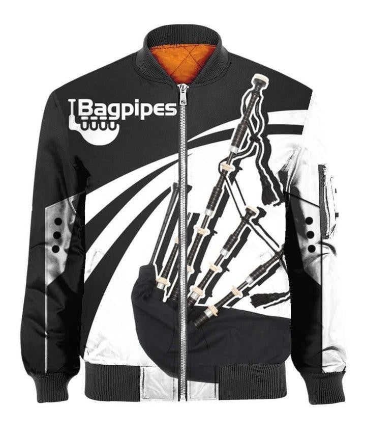 Bagpipes Music 3D Hoodie Shirt For Men And Women