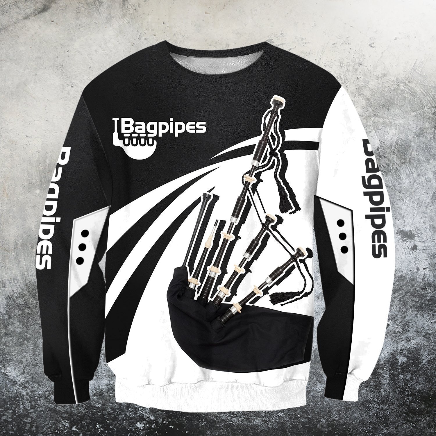 Bagpipes Music 3D Hoodie Shirt For Men And Women