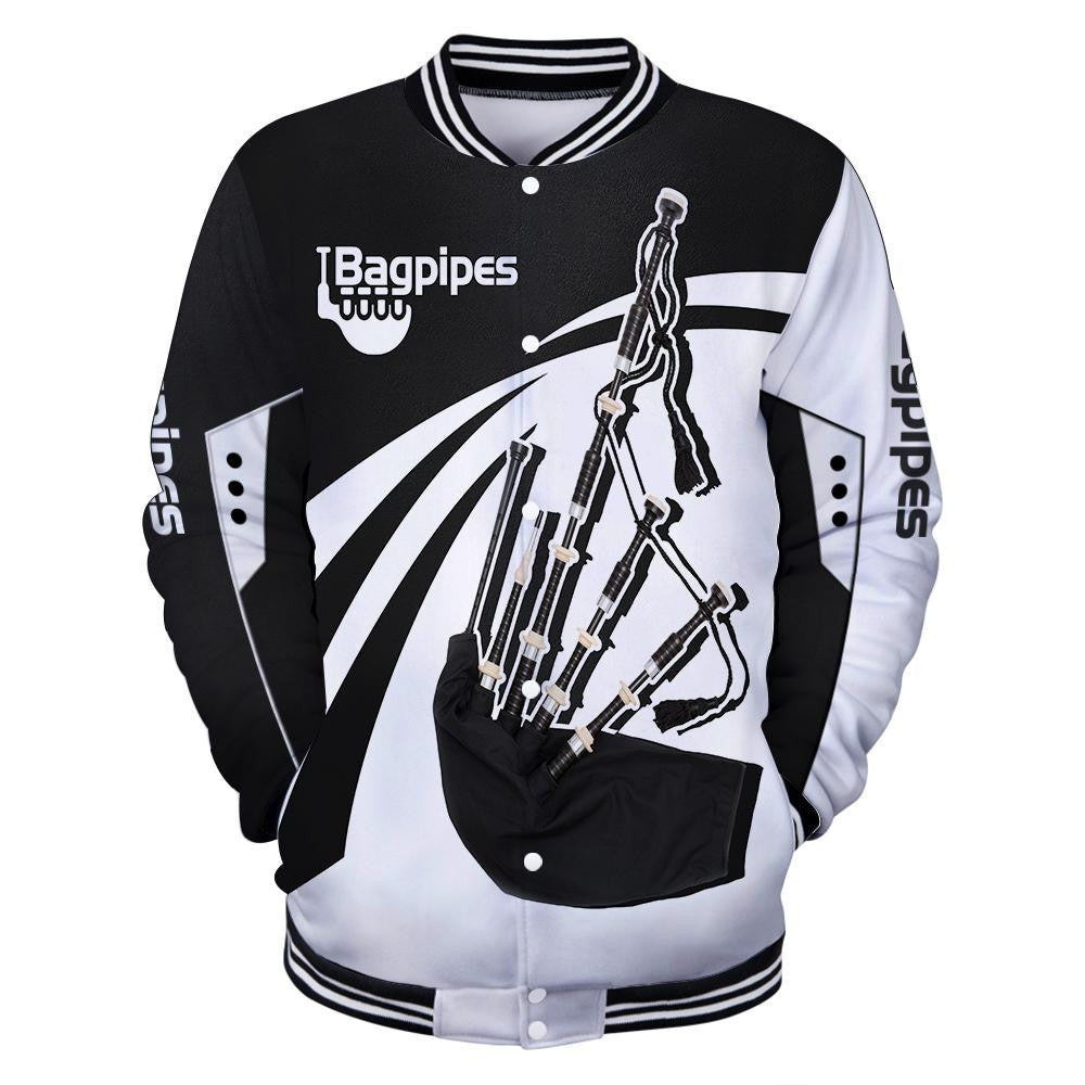 Bagpipes Music 3D Hoodie Shirt For Men And Women