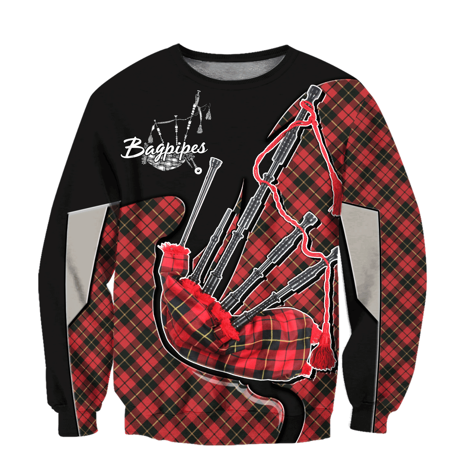 Bagpipes Music 3D Hoodie Shirt For Men And Women