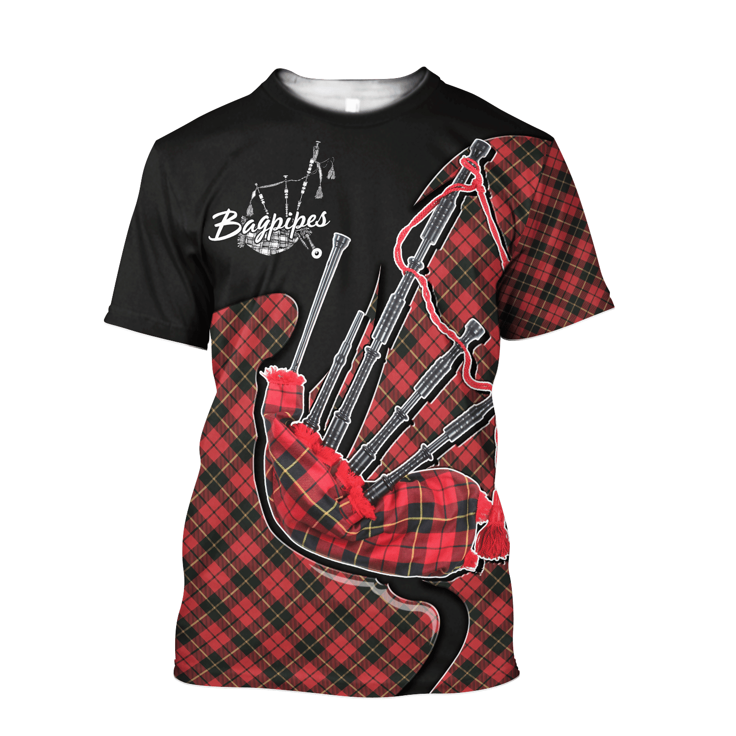 Bagpipes Music 3D Hoodie Shirt For Men And Women