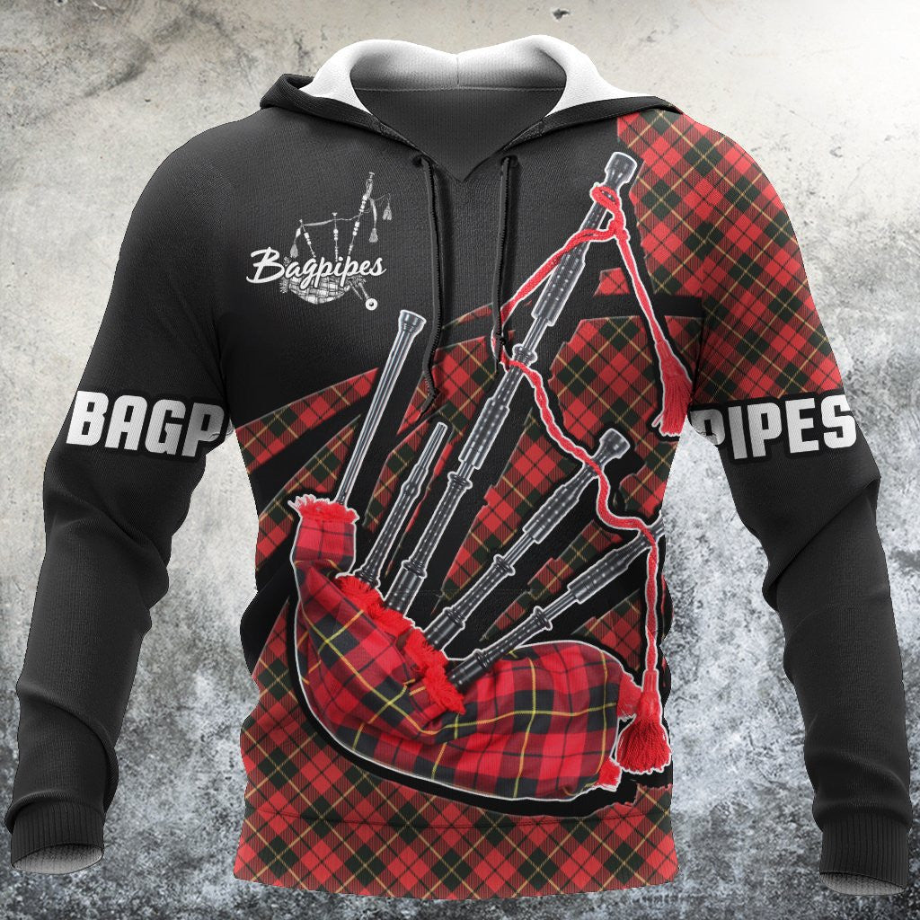 Bagpipes Music 3D Hoodie Shirt For Men And Women