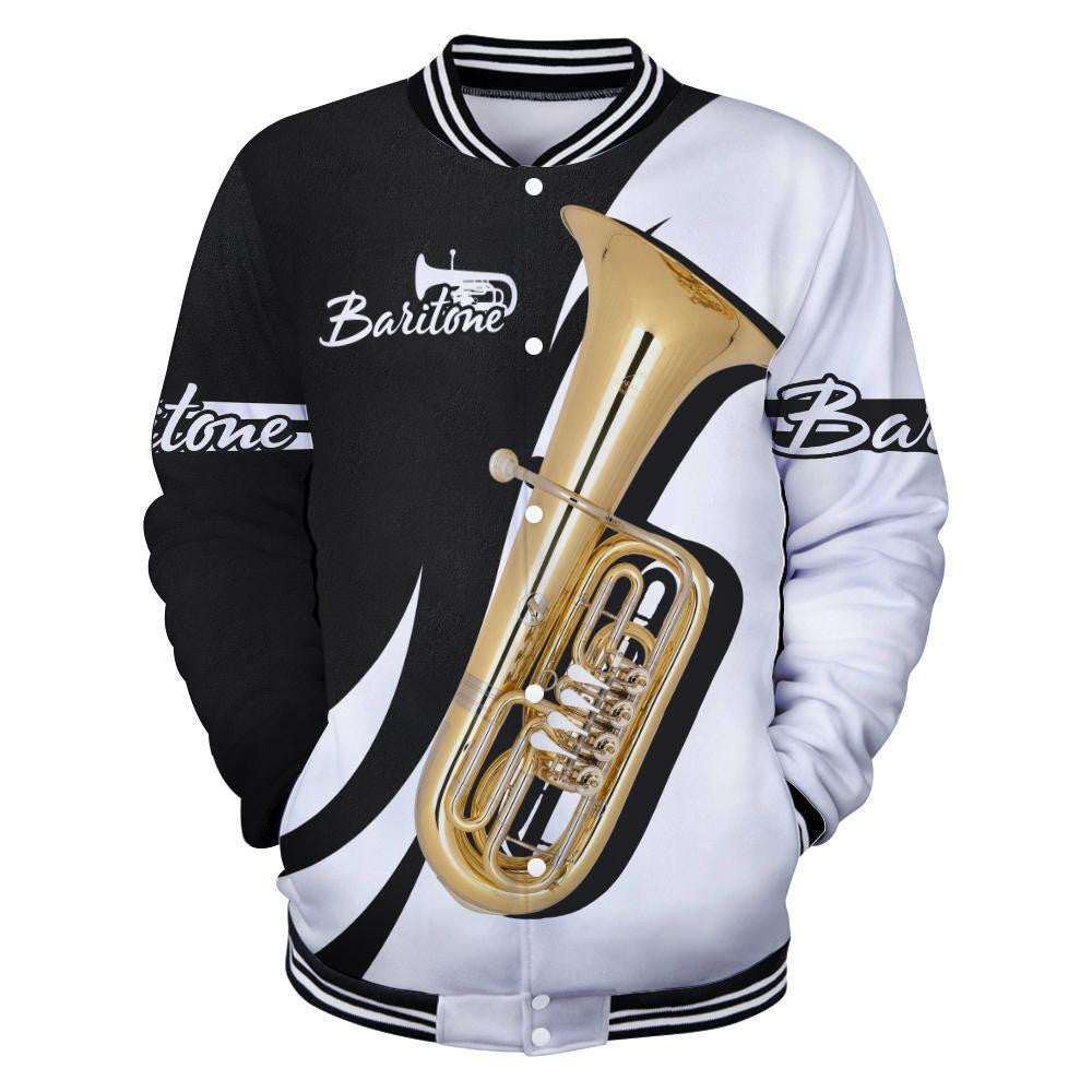 Baritone Music 3D Hoodie Shirt For Men And Women