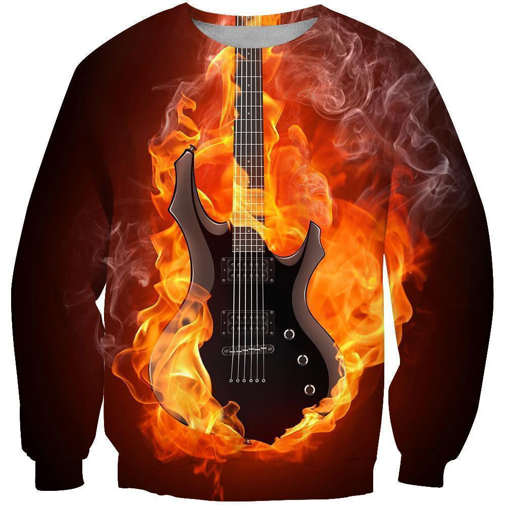 3D All Over Print Guitar Shirts